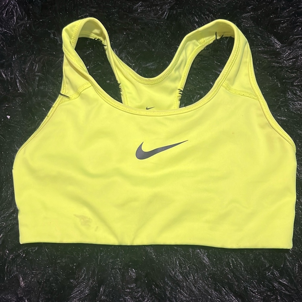 NIKE NEON SPORTS BRA